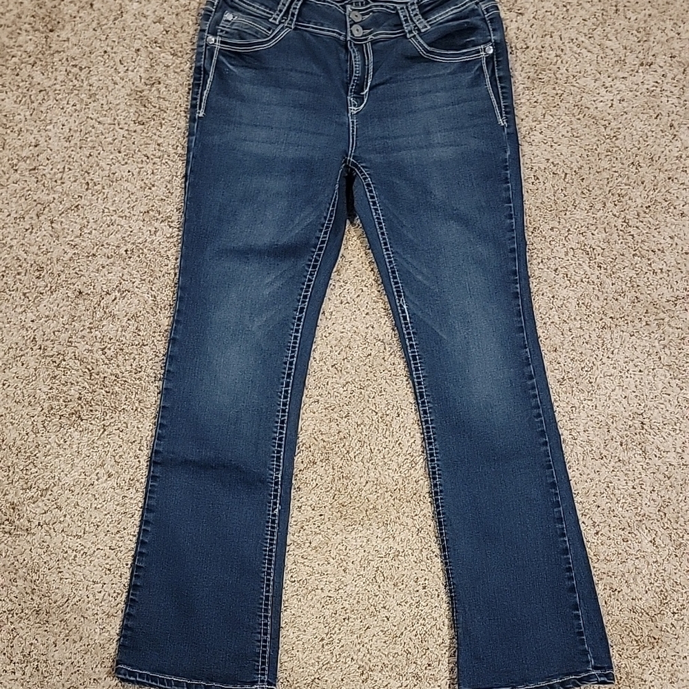 Classic Blue Boot Cut Jeans